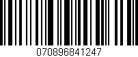 Código de barras (EAN, GTIN, SKU, ISBN): '070896841247'