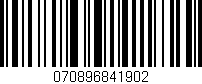 Código de barras (EAN, GTIN, SKU, ISBN): '070896841902'