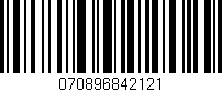 Código de barras (EAN, GTIN, SKU, ISBN): '070896842121'