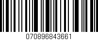 Código de barras (EAN, GTIN, SKU, ISBN): '070896843661'