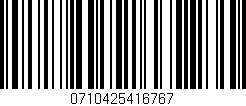 Código de barras (EAN, GTIN, SKU, ISBN): '0710425416767'