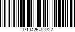 Código de barras (EAN, GTIN, SKU, ISBN): '0710425493737'