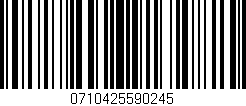 Código de barras (EAN, GTIN, SKU, ISBN): '0710425590245'
