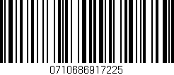 Código de barras (EAN, GTIN, SKU, ISBN): '0710686917225'