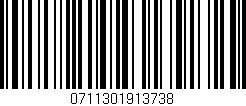 Código de barras (EAN, GTIN, SKU, ISBN): '0711301913738'