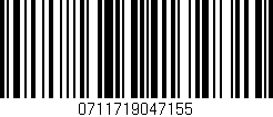 Código de barras (EAN, GTIN, SKU, ISBN): '0711719047155'
