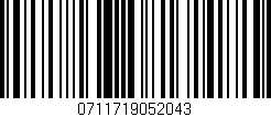 Código de barras (EAN, GTIN, SKU, ISBN): '0711719052043'
