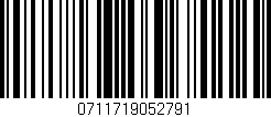 Código de barras (EAN, GTIN, SKU, ISBN): '0711719052791'