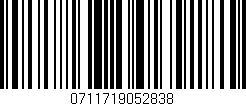 Código de barras (EAN, GTIN, SKU, ISBN): '0711719052838'