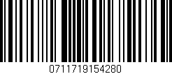 Código de barras (EAN, GTIN, SKU, ISBN): '0711719154280'