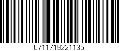 Código de barras (EAN, GTIN, SKU, ISBN): '0711719221135'