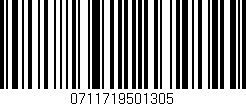 Código de barras (EAN, GTIN, SKU, ISBN): '0711719501305'