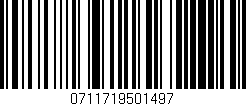 Código de barras (EAN, GTIN, SKU, ISBN): '0711719501497'