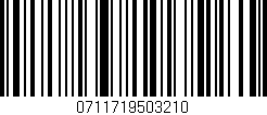 Código de barras (EAN, GTIN, SKU, ISBN): '0711719503210'