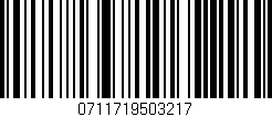 Código de barras (EAN, GTIN, SKU, ISBN): '0711719503217'