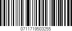 Código de barras (EAN, GTIN, SKU, ISBN): '0711719503255'