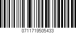 Código de barras (EAN, GTIN, SKU, ISBN): '0711719505433'