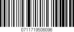 Código de barras (EAN, GTIN, SKU, ISBN): '0711719506096'