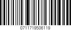 Código de barras (EAN, GTIN, SKU, ISBN): '0711719506119'