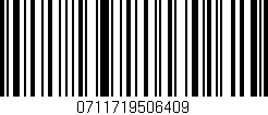 Código de barras (EAN, GTIN, SKU, ISBN): '0711719506409'