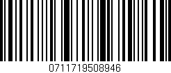 Código de barras (EAN, GTIN, SKU, ISBN): '0711719508946'