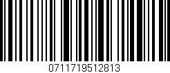 Código de barras (EAN, GTIN, SKU, ISBN): '0711719512813'