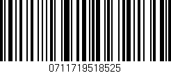 Código de barras (EAN, GTIN, SKU, ISBN): '0711719518525'
