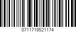 Código de barras (EAN, GTIN, SKU, ISBN): '0711719521174'