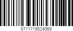 Código de barras (EAN, GTIN, SKU, ISBN): '0711719524069'