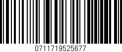 Código de barras (EAN, GTIN, SKU, ISBN): '0711719525677'
