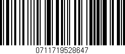 Código de barras (EAN, GTIN, SKU, ISBN): '0711719528647'