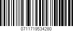 Código de barras (EAN, GTIN, SKU, ISBN): '0711719534280'