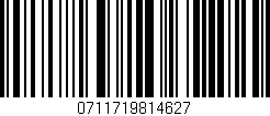 Código de barras (EAN, GTIN, SKU, ISBN): '0711719814627'