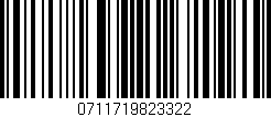 Código de barras (EAN, GTIN, SKU, ISBN): '0711719823322'