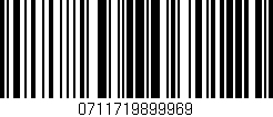 Código de barras (EAN, GTIN, SKU, ISBN): '0711719899969'