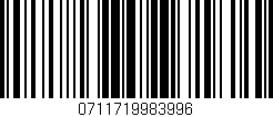 Código de barras (EAN, GTIN, SKU, ISBN): '0711719983996'