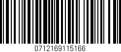 Código de barras (EAN, GTIN, SKU, ISBN): '0712169115166'