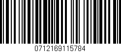 Código de barras (EAN, GTIN, SKU, ISBN): '0712169115784'