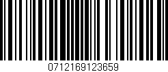 Código de barras (EAN, GTIN, SKU, ISBN): '0712169123659'