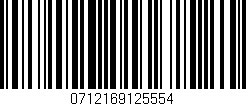 Código de barras (EAN, GTIN, SKU, ISBN): '0712169125554'