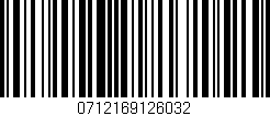 Código de barras (EAN, GTIN, SKU, ISBN): '0712169126032'
