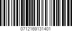 Código de barras (EAN, GTIN, SKU, ISBN): '0712169131401'