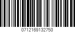 Código de barras (EAN, GTIN, SKU, ISBN): '0712169132750'