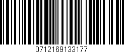 Código de barras (EAN, GTIN, SKU, ISBN): '0712169133177'