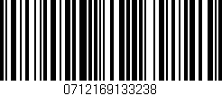 Código de barras (EAN, GTIN, SKU, ISBN): '0712169133238'