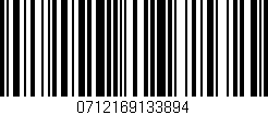 Código de barras (EAN, GTIN, SKU, ISBN): '0712169133894'