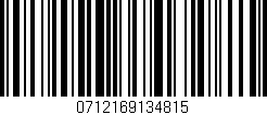 Código de barras (EAN, GTIN, SKU, ISBN): '0712169134815'