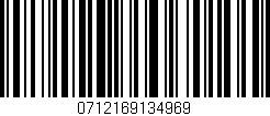 Código de barras (EAN, GTIN, SKU, ISBN): '0712169134969'