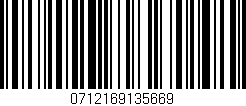 Código de barras (EAN, GTIN, SKU, ISBN): '0712169135669'