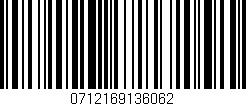 Código de barras (EAN, GTIN, SKU, ISBN): '0712169136062'